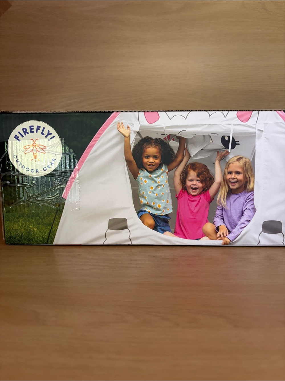 🏕️NIB• Izzie the Llama Kid’s Camping Tent | Pink/Cream | 72”x48”x44”(H) - Picture 8 of 12